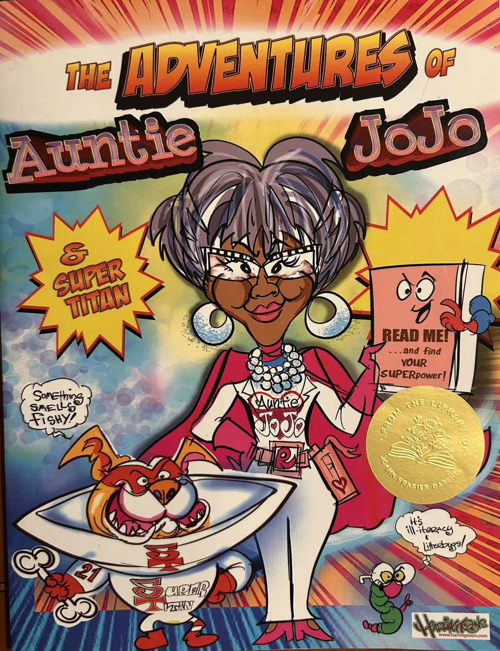 Cover of The Adventures of Auntie Jo Jo & Super Titan